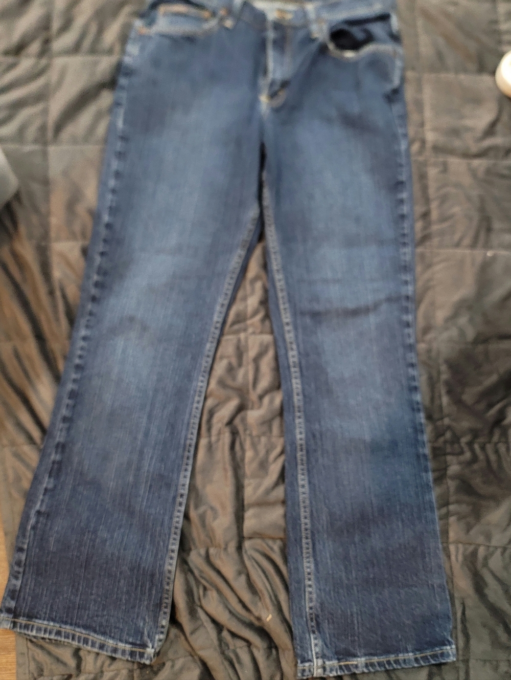 Riders by Lee Straight-Leg Jeans in Dark Blue Wash